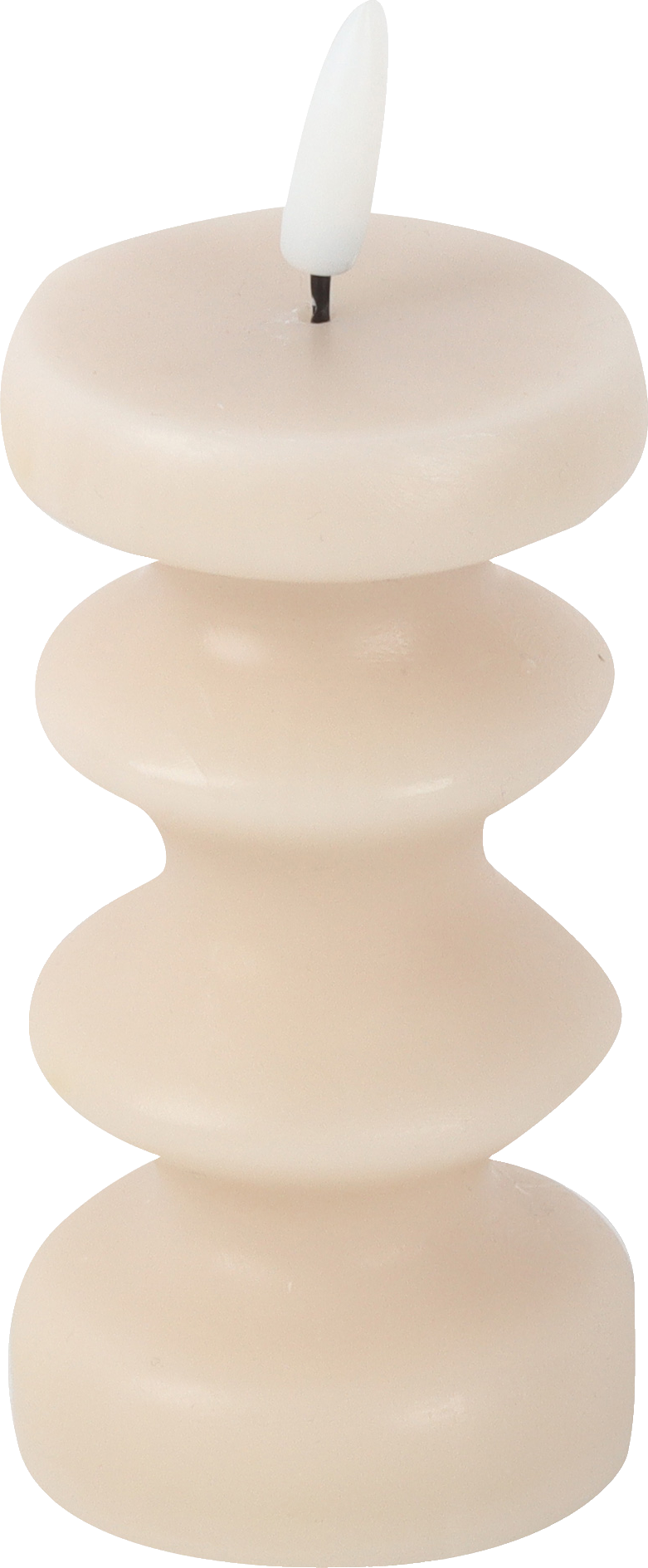 Świeca LED mała Soho 7 (beżowy)