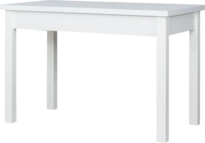 Rozkładany stół kuchenny 116 cm (biały)