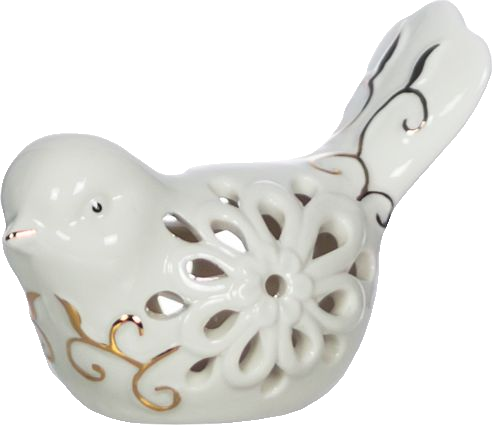 Figurka (ptaszek) Tasso 66 (biały)