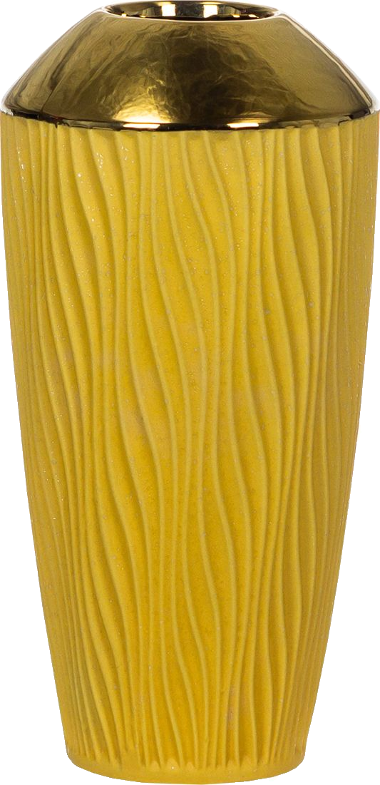 Wazon ceramiczny Konti 28 (złoty/miód)