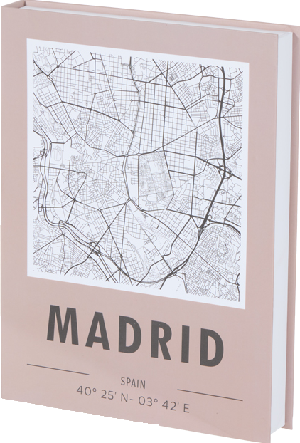 Książka dekoracyjna City Books 1 Madrid