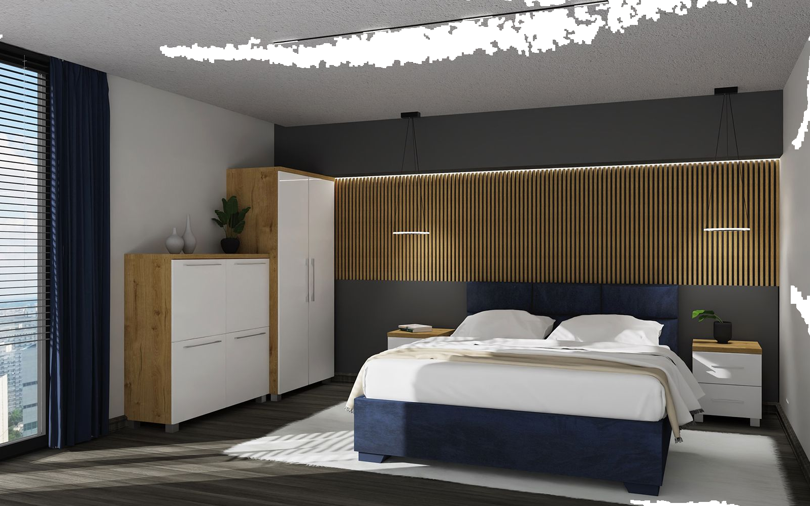 Materac bonellowy 140x200 biały