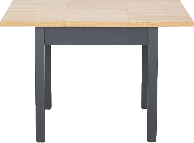Stół rozkładany 79x80-120x80 (dąb Soma ciemny/grafit)