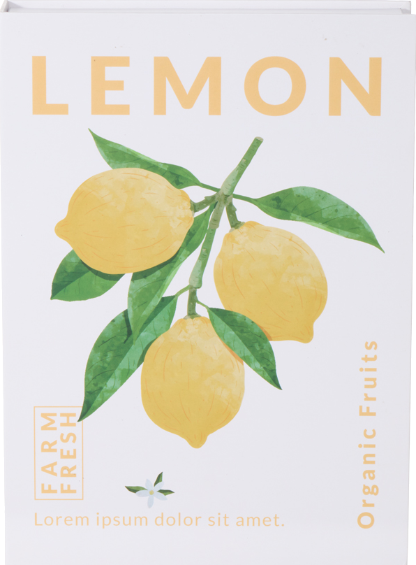 Książka dekoracyjna Lemoni Books 5 Lemon