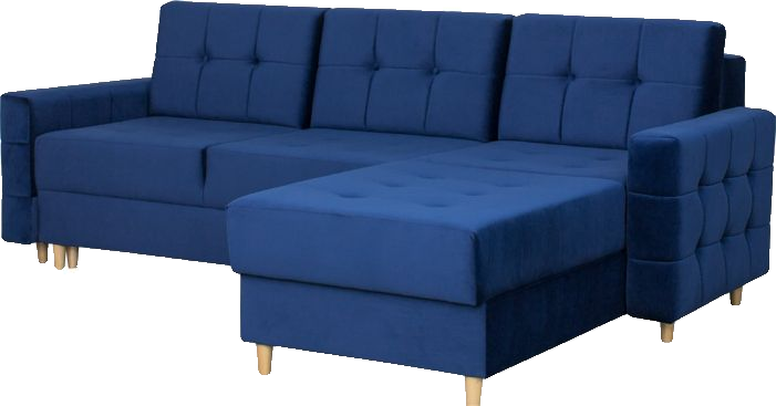 Narożnik Paris (plusz granat)
