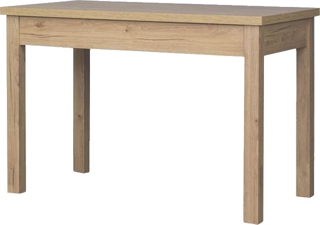 Rozkładany stół kuchenny 116 cm (dąb Soma ciemny)