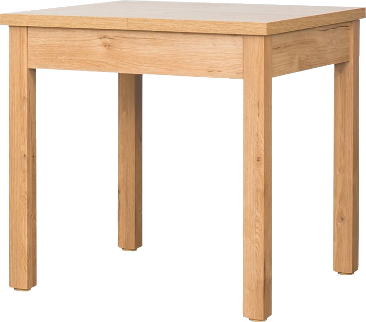 Stół rozkładany 79x80-120x80 (dąb Soma ciemny)
