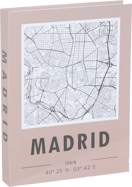 Książka dekoracyjna City Books 1 Madrid