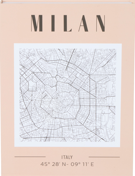 Książka dekoracyjna City Books 3 Milan