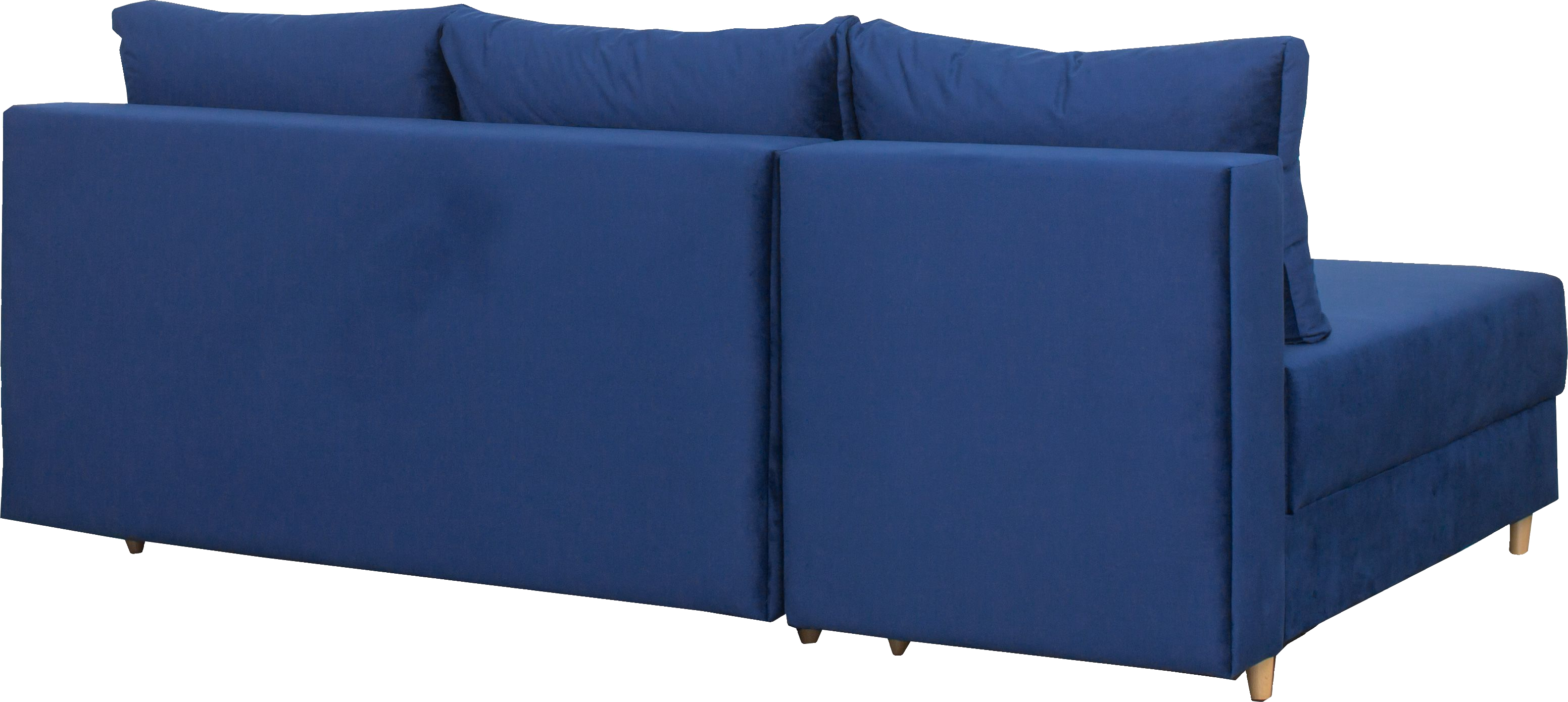 Narożnik Madryt (plusz granat)
