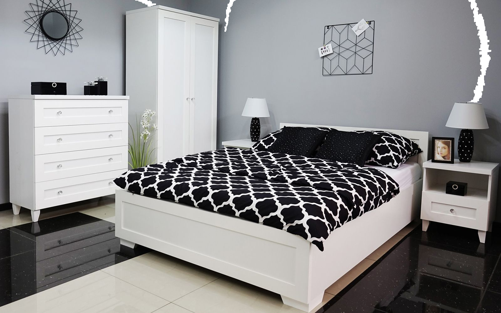 Materac bonellowy 160x200 biały