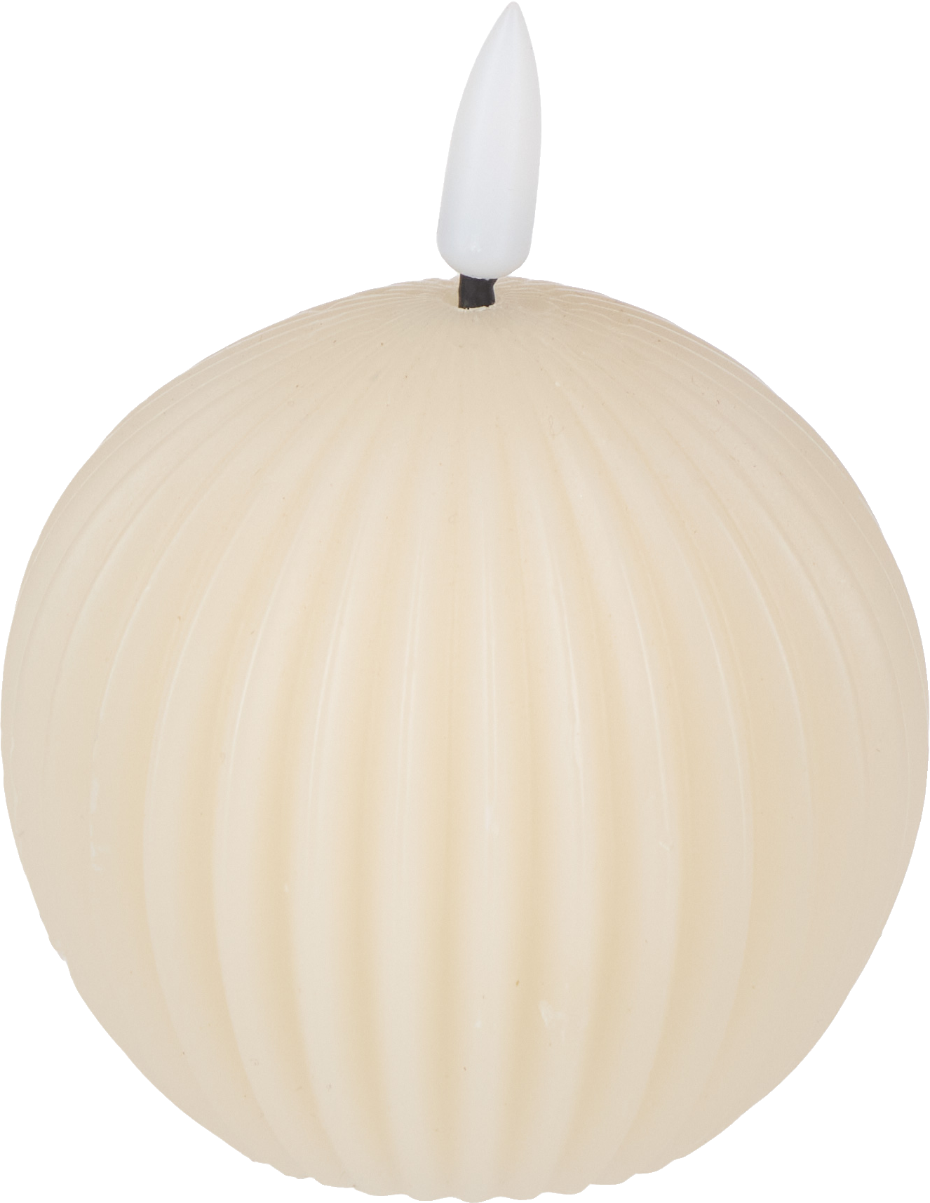 Świeca woskowa LED duża Cozy Light 58 (kremowy)