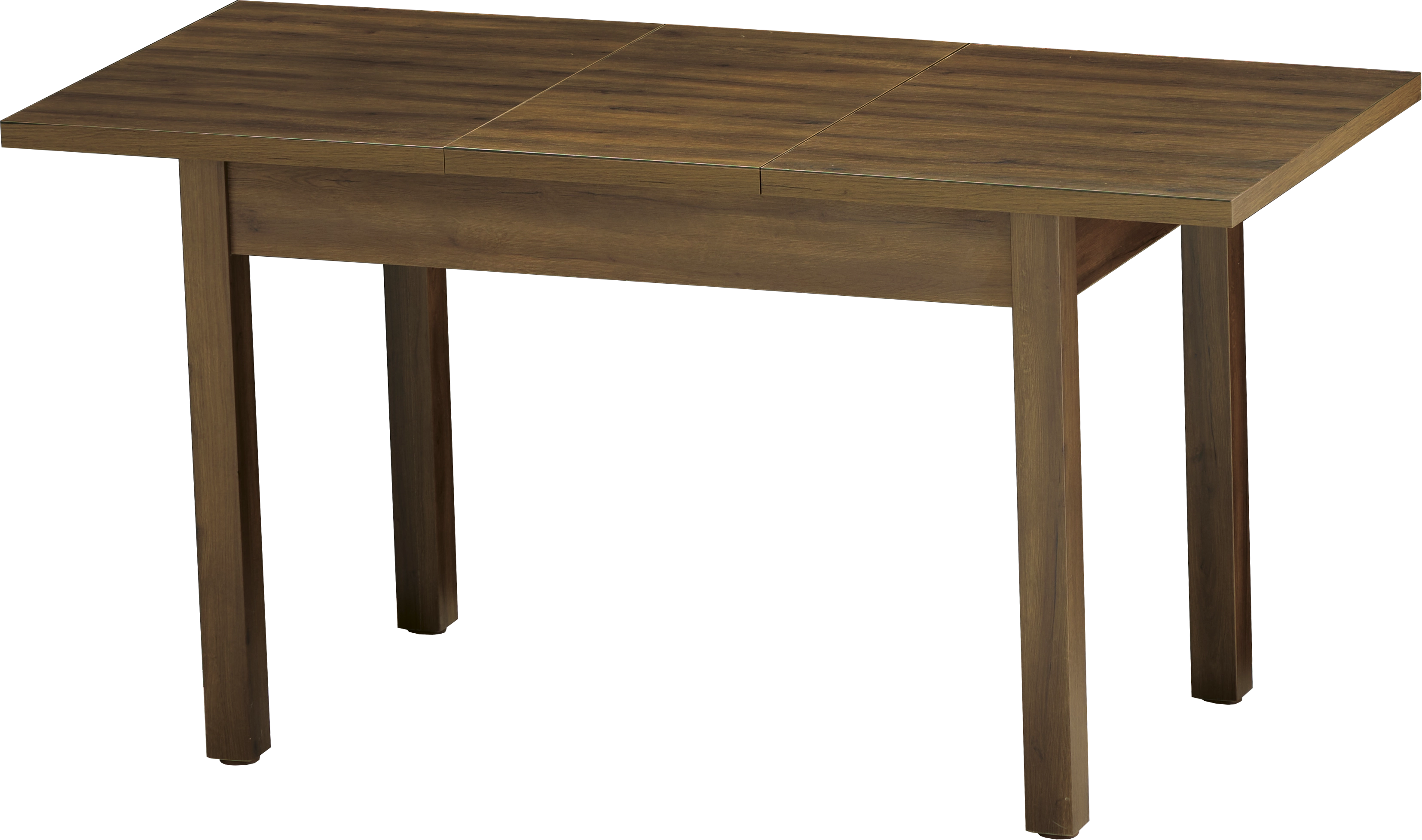 Rozkładany stół kuchenny 116 cm (orzech Foresta)