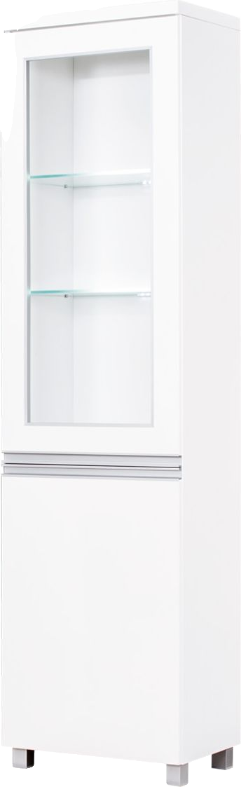 Półwitryna prawa Aga (biały połysk)