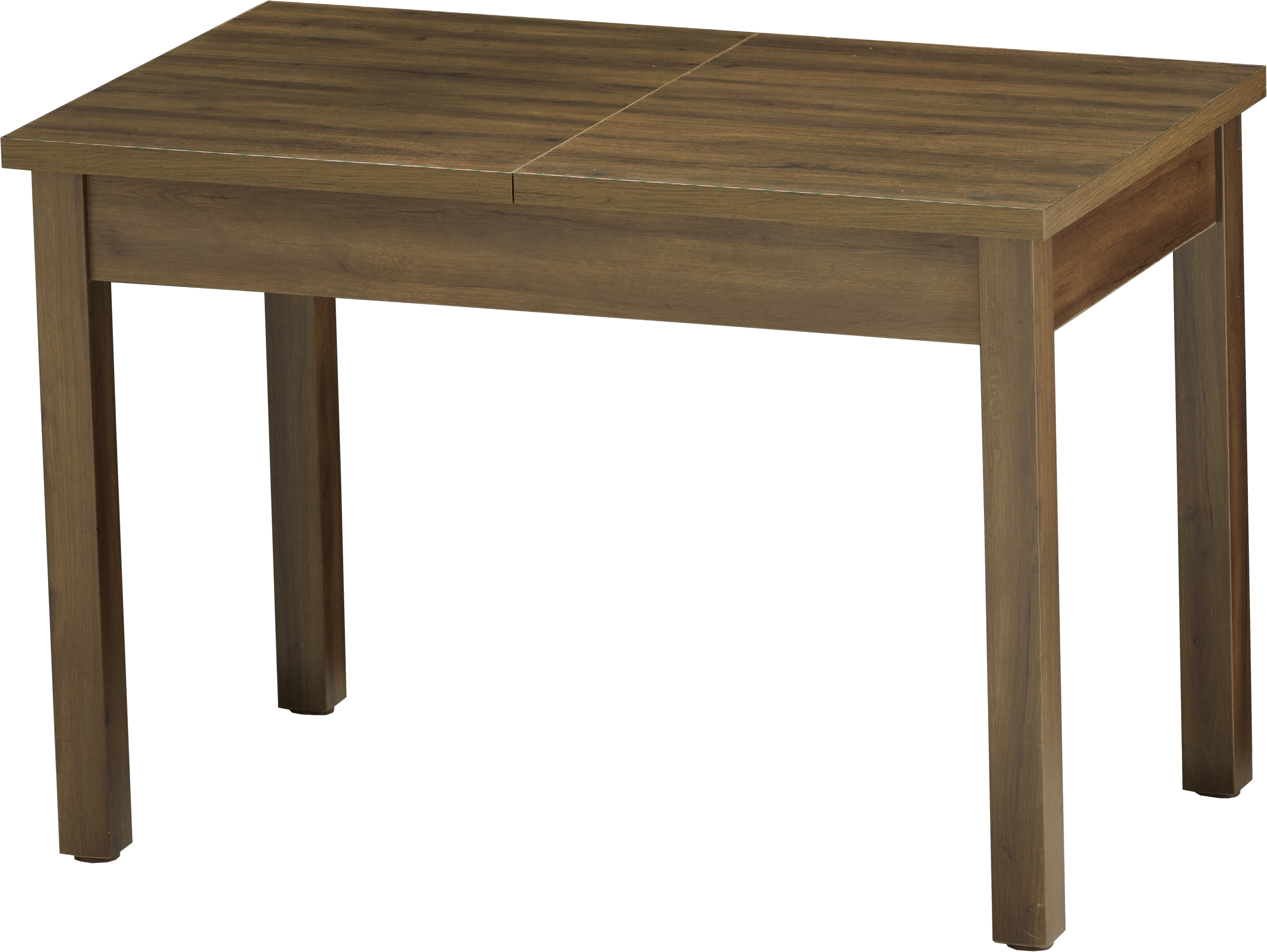 Rozkładany stół kuchenny 116 cm (orzech Foresta)