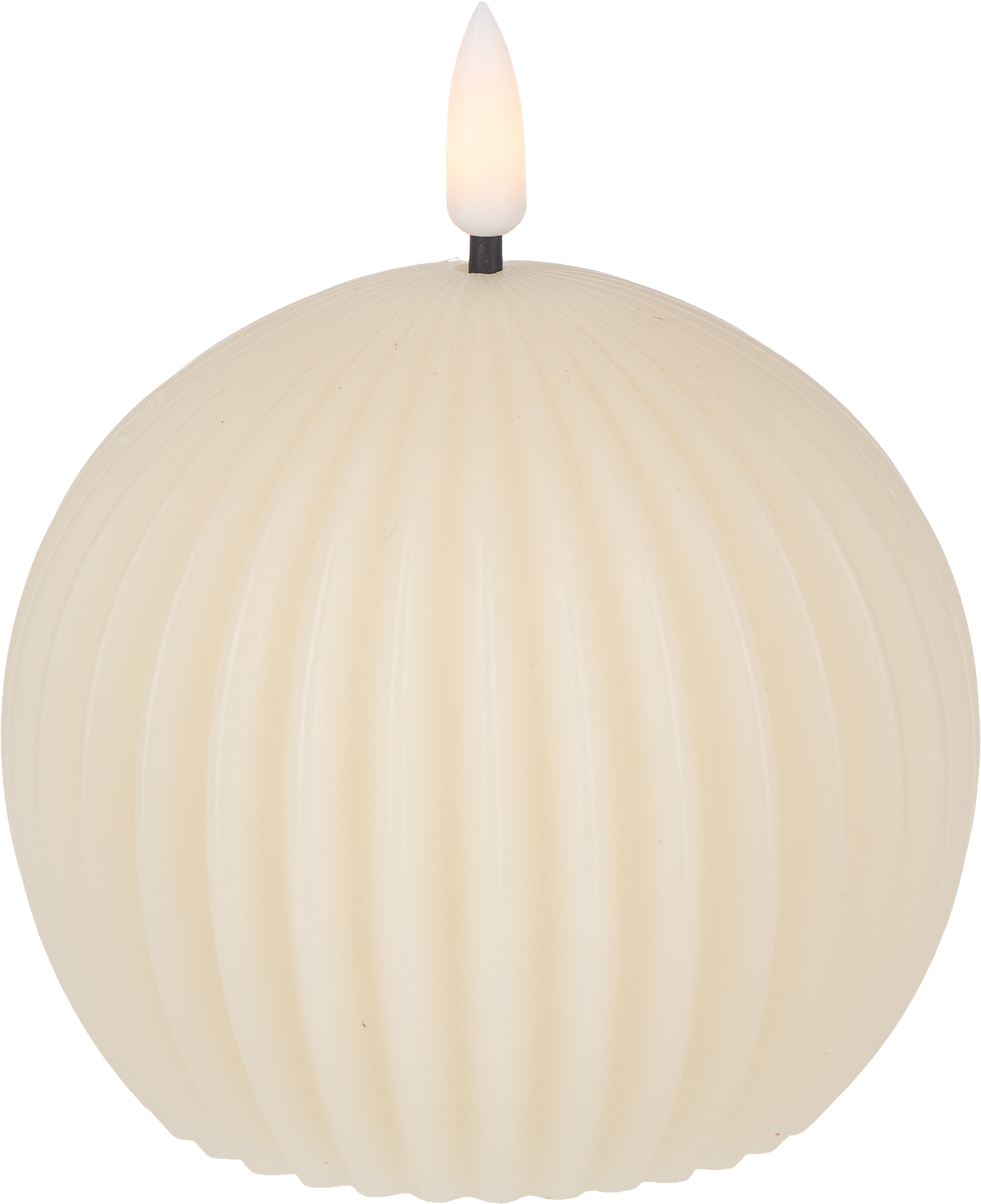 Świeca woskowa LED mała Cozy Light 58 (kremowy)