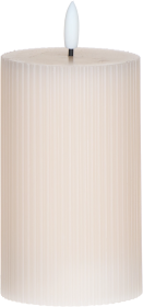 Świeca woskowa LED średnia Cozy Light 55 (jasnoróżowa)