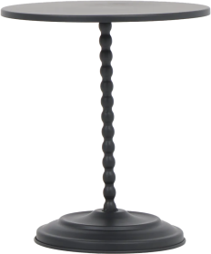 Stolik metalowy Naturos 40 (czarny)