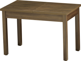 Rozkładany stół kuchenny 116 cm (orzech Foresta)